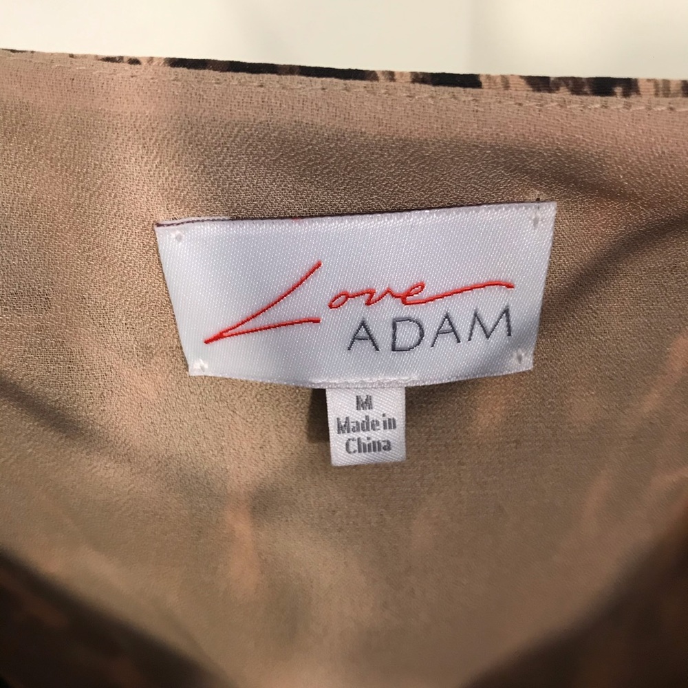 Love Adam Leopard Print Short Sleeve Dress! - Picture 5 of 5